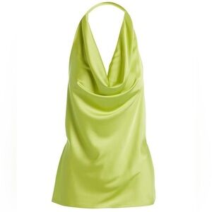 Na-kd Green Halter Top